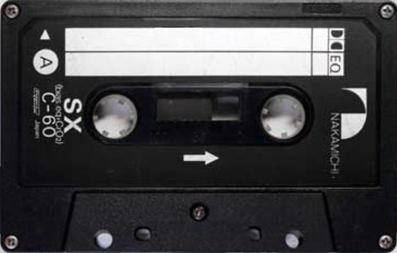 Compact Cassette Nakamichi SX 60 Type II Chrome 1976 Japan