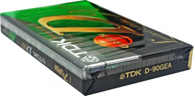 Compact Cassette TDK D 90 "D-90GEA Limited Edition Green" Type I Normal 1995 Europe