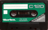 Compact Cassette Horten 120 Type I Normal 1977 Germany