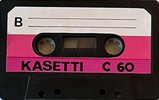 Compact Cassette Jytis 60 Type I Normal Finland