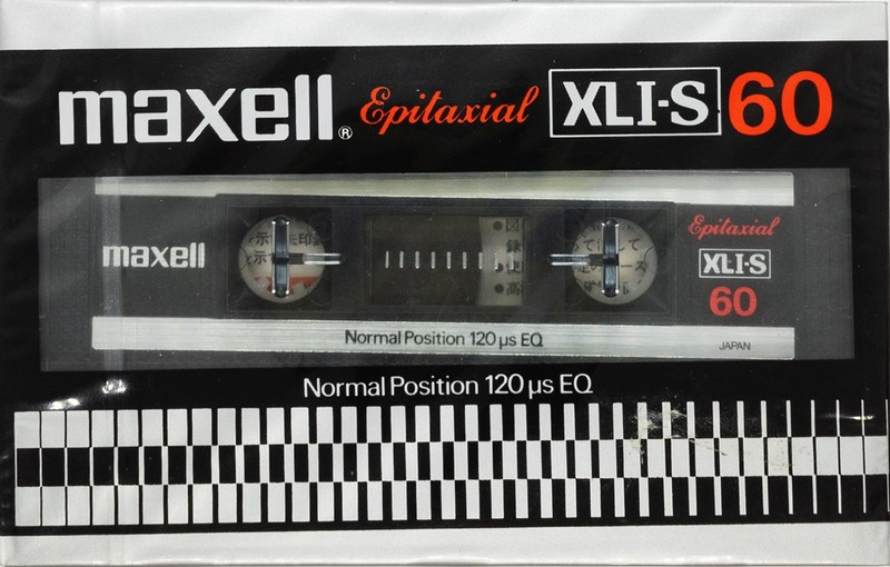 Compact Cassette Maxell XLI-S 60 Type I Normal 1980 Japan