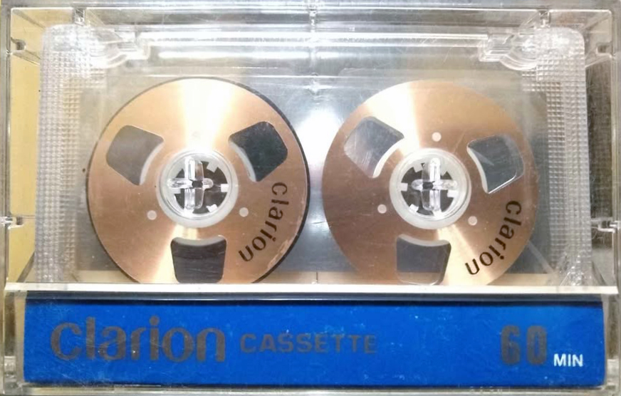 Compact Cassette Clarion 60 Type I Normal 1990 Hong Kong