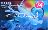 Compact Cassette TDK CDing 1 74 "CD1-64R" Type I Normal 1998 Japan