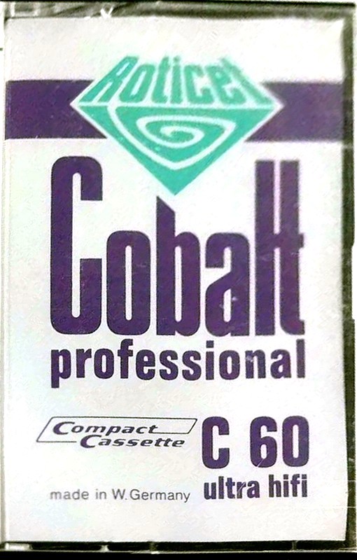 Compact Cassette Roticet 60 "Cobalt" Type I Normal 1973 Germany