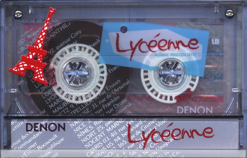Compact Cassette Denon KF 46 "Lyceenne KF46LB" Type I Normal 1987 Japan