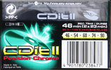 Compact Cassette Sony CDit II 46 "C-46CDIT2B" Type II Chrome 1996 Europe