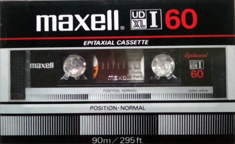 Compact Cassette Maxell XLI 60 Type I Normal 1982 USA