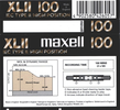 Compact Cassette Maxell XLII 100 Type II Chrome 1998 Europe