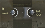 Compact Cassette Maxell XLII 100 Type II Chrome 1998 Europe