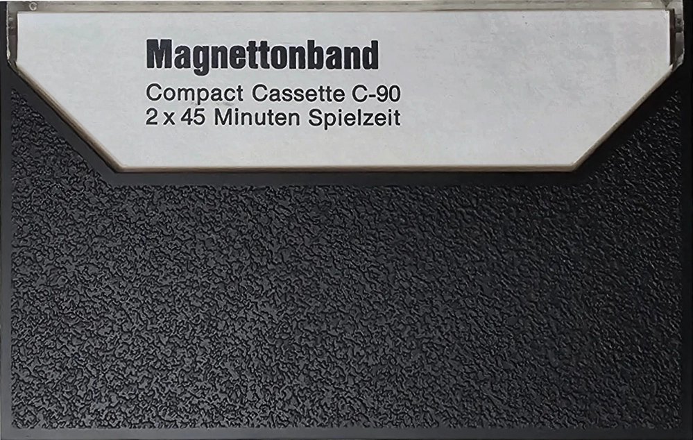 Compact Cassette top stars 90 Type I Normal Germany