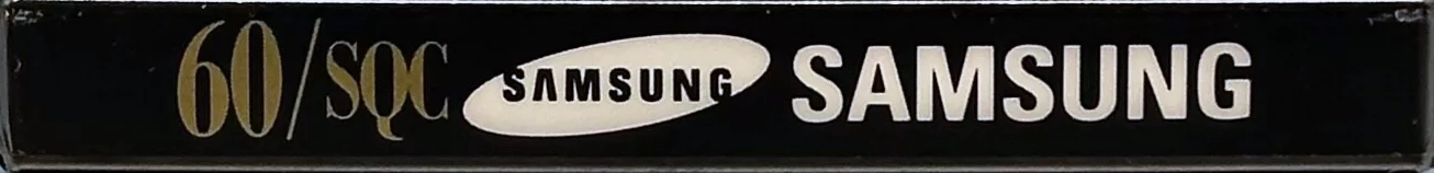 Compact Cassette Samsung SQC 60 Type I Normal 1996 North America