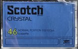 Compact Cassette Scotch Crystal 46 Type I Normal 1977 Japan