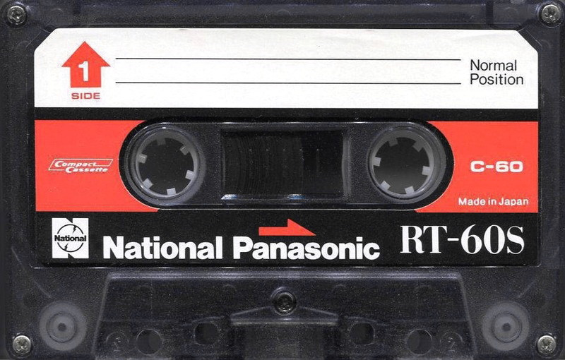 Compact Cassette National S 60 "RT-60S" Type I Normal 1972 Europe