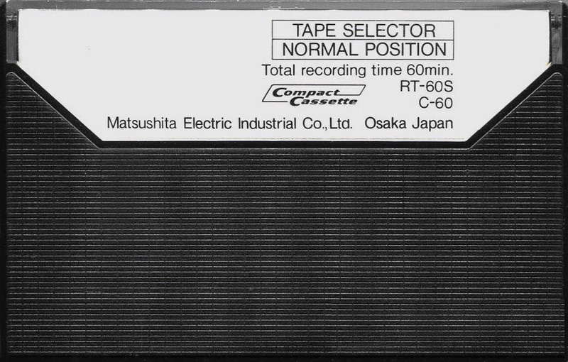 Compact Cassette: Matsushita National -  60