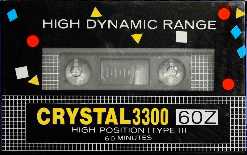 Compact Cassette: Unknown Crystal 3300 -  60