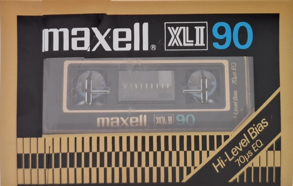 Compact Cassette Maxell XLII 90 Type II Chrome 1978 Japan