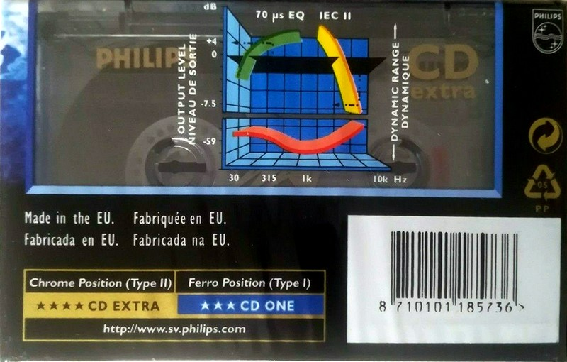 Compact Cassette: Philips  - CD Extra 90