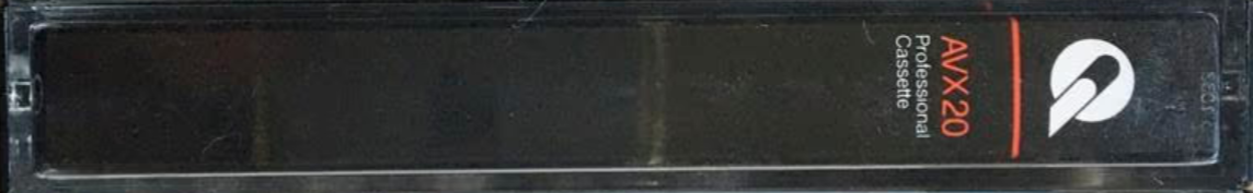 Compact Cassette Quantegy AVX 20 Type I Normal 1996 USA