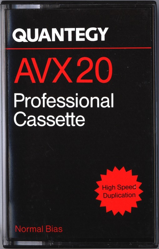 Compact Cassette:  Quantegy - AVX 20