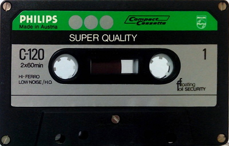 Compact Cassette: Philips  - Super Quality 120