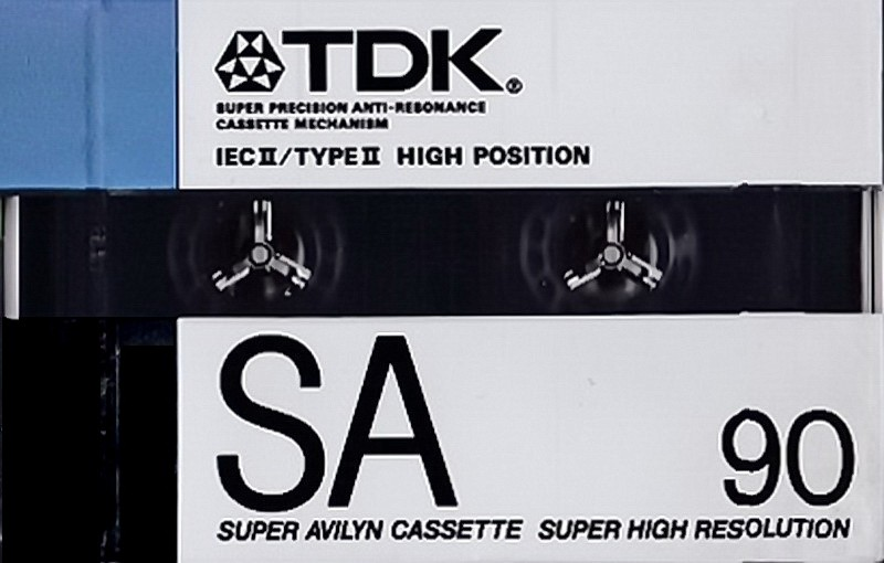 Compact Cassette: TDK  - SA 90