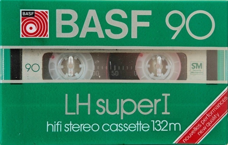 Compact Cassette: BASF  - LH Super I 90