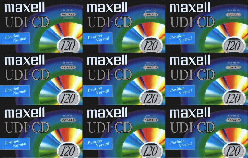 Compact Cassette: Maxell / Hitachi Maxell - UDI-CD 120