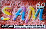 Compact Cassette MGA SAM 60 Type I Normal Thailand