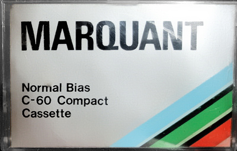 Compact Cassette Marquant 60 Type I Normal Hong Kong