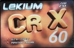 Compact Cassette Lekium CR X 60 Type II Chrome Europe