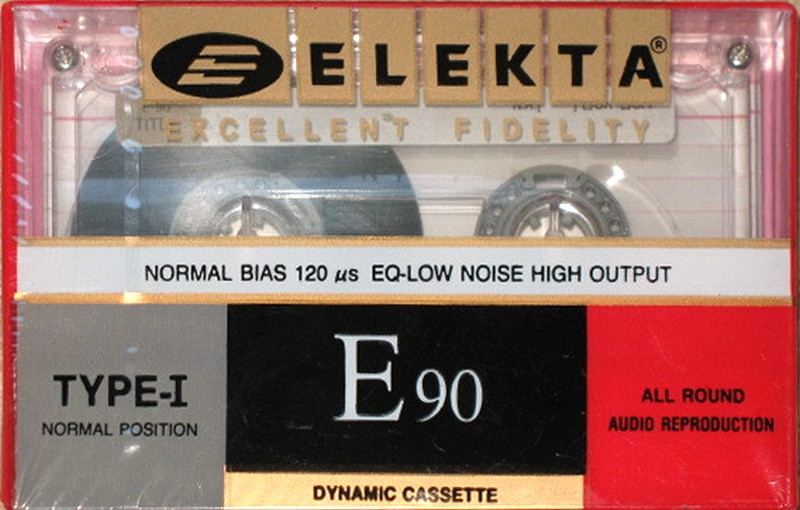 Compact Cassette Elekta 90 "E" Type I Normal Europe