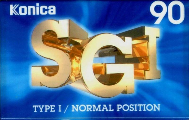 Compact Cassette Konica SG 90 Type I Normal 1993 Europe