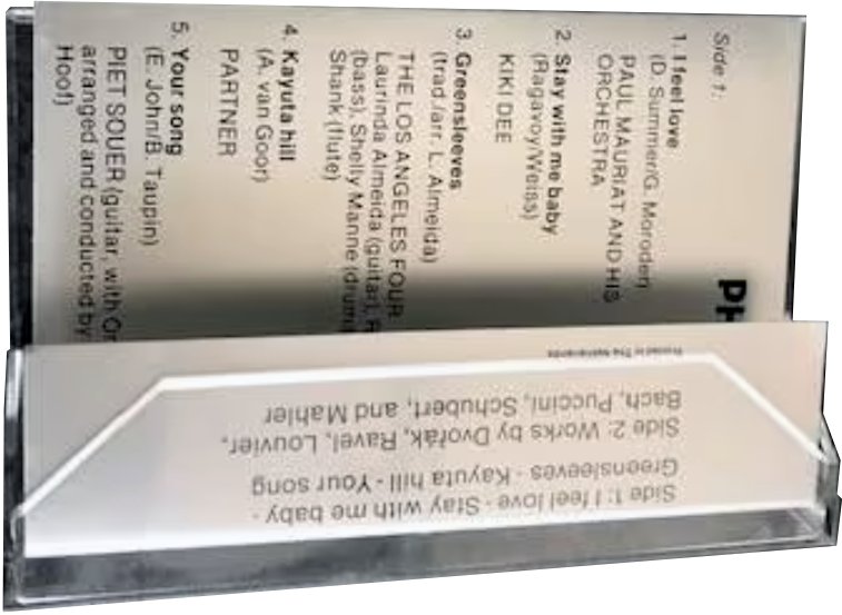 Compact Cassette Philips Metal "Super Stereo DEMO" Demonstration Tape 1978 Europe