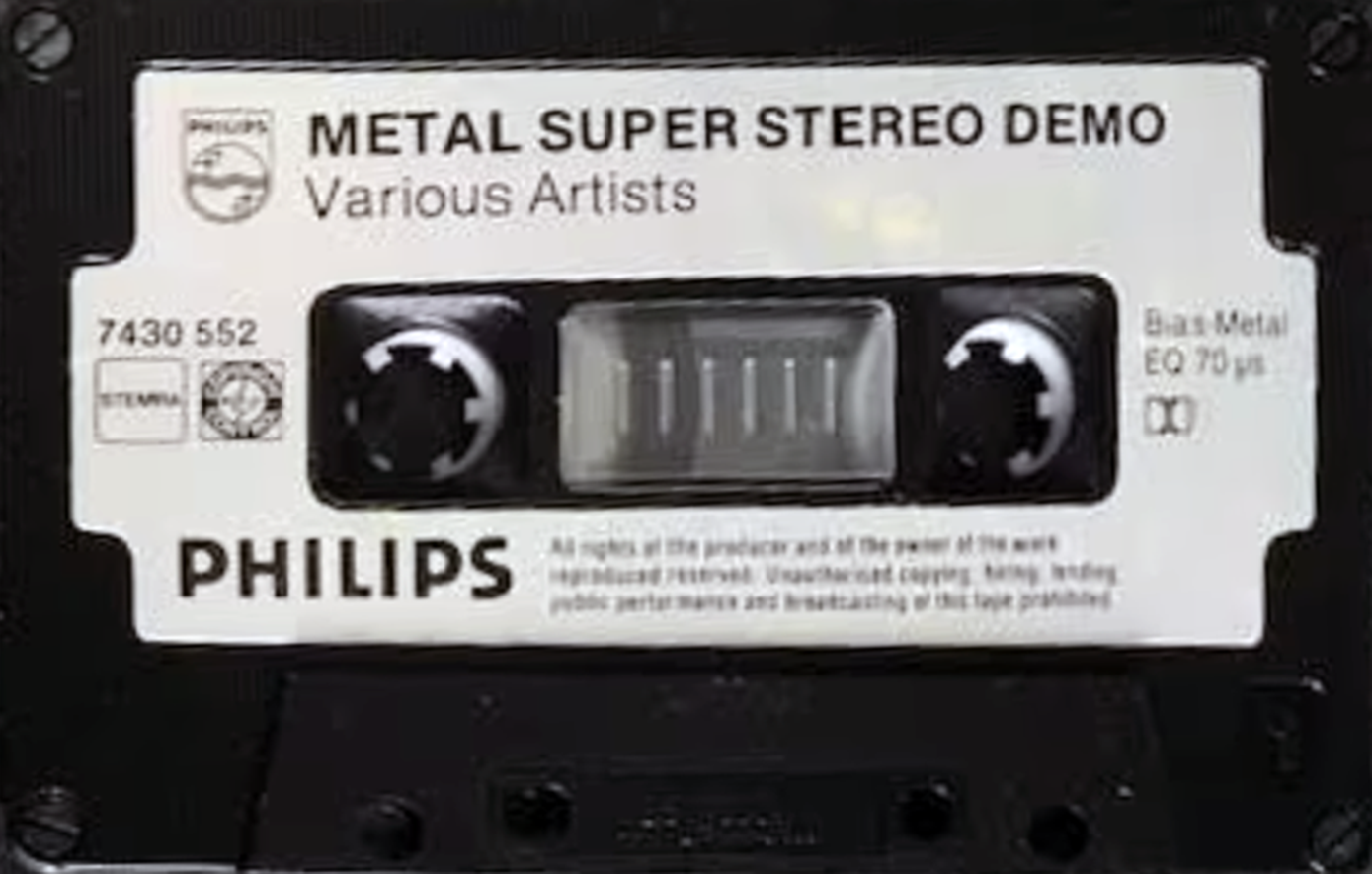 Compact Cassette Philips Metal "Super Stereo DEMO" Demonstration Tape 1978 Europe