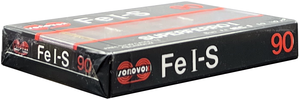Compact Cassette Sonovox Fe I-S 90 "Superferro I" Type I Normal 1983 Portugal