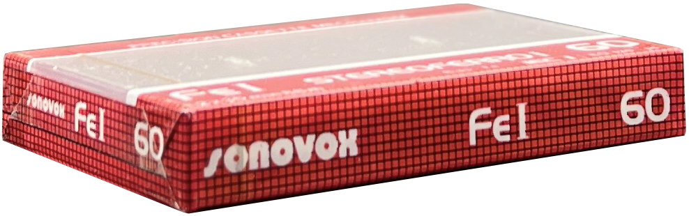 Compact Cassette Sonovox Fe I 60 Type I Normal 1985 Portugal