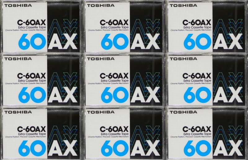 Compact Cassette:  Toshiba - AX 60