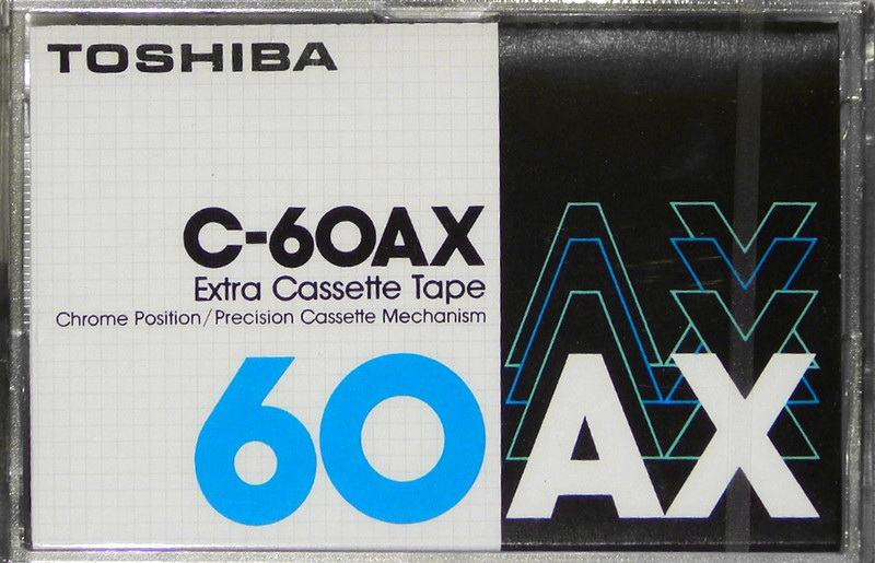 Compact Cassette:  Toshiba - AX 60