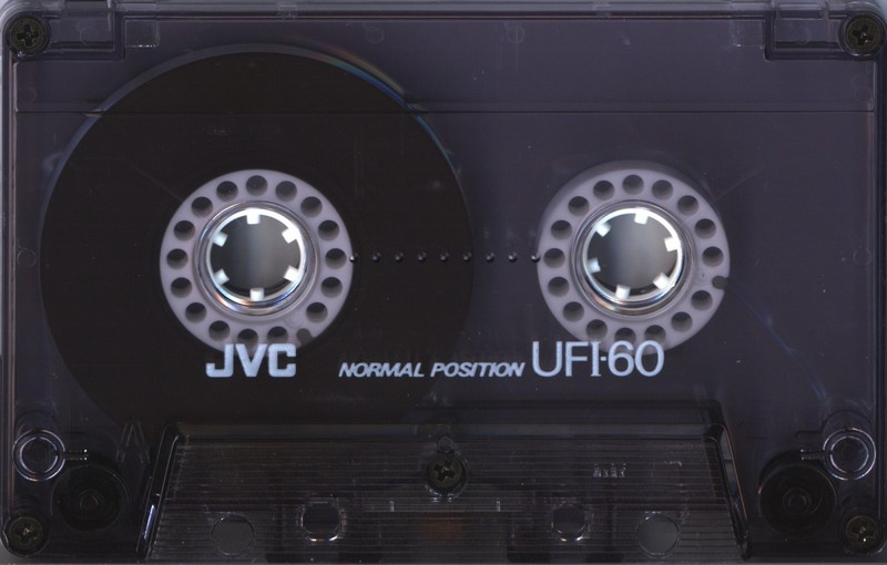 Compact Cassette JVC UFI 60 Type I Normal 1990 North America