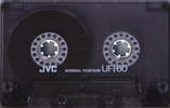 Compact Cassette JVC UFI 60 Type I Normal 1990 North America