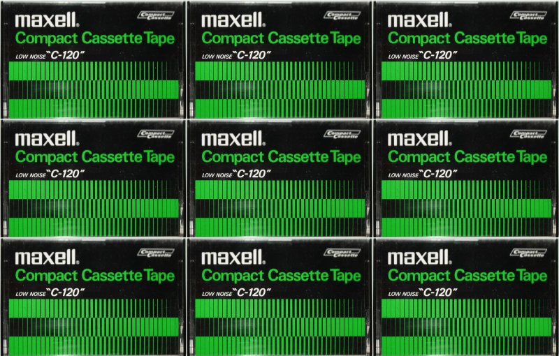 Compact Cassette: Maxell / Hitachi Maxell -  120