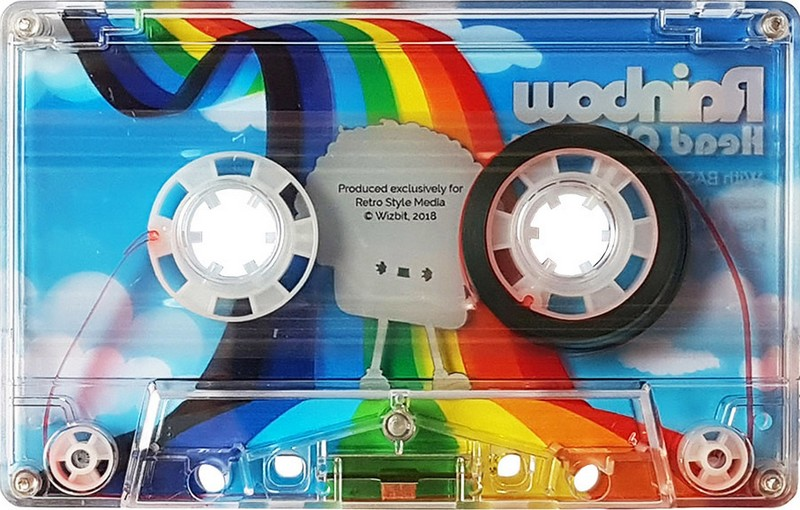 Compact Cassette Rainbow Cleaning Cassette 2018 UK