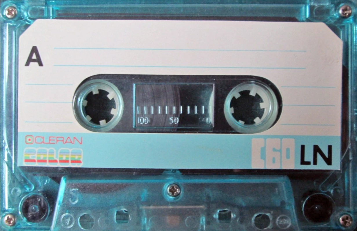 Compact Cassette Cleran Color 60 Type I Normal 1978 France