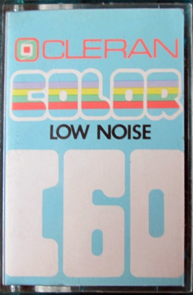 Compact Cassette Cleran Color 60 Type I Normal 1978 France