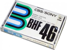 Compact Cassette CBS / Sony BHF 46 Type I Normal 1973 Japan