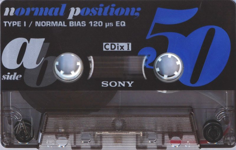 Compact Cassette: Sony  - CDix I 50