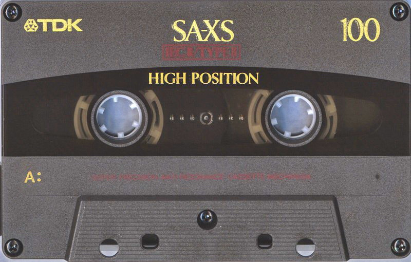 Compact Cassette: TDK  - SA-XS 100