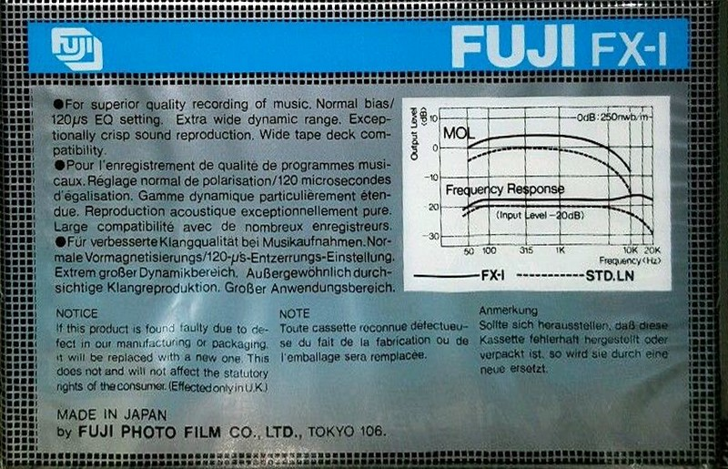 Compact Cassette: FUJI Fuji - FX-I 46