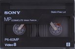 Video8, Hi8, Digital8 Sony MP 60 "Video8 P6-60MPN" Type IV Metal 1988 Japan