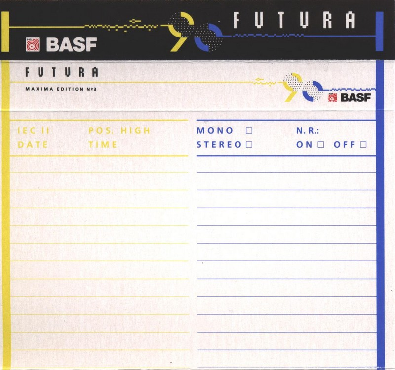 Compact Cassette: BASF  - Chrome Maxima II 90